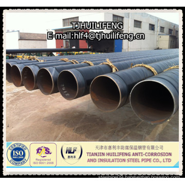 3LPE coated oil gas pipeline steel x42 x52 x60